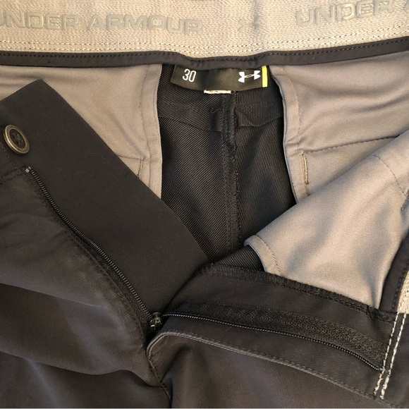 Under Armour Men's Black Dress Shorts Size 30 - Picture 4 of 7